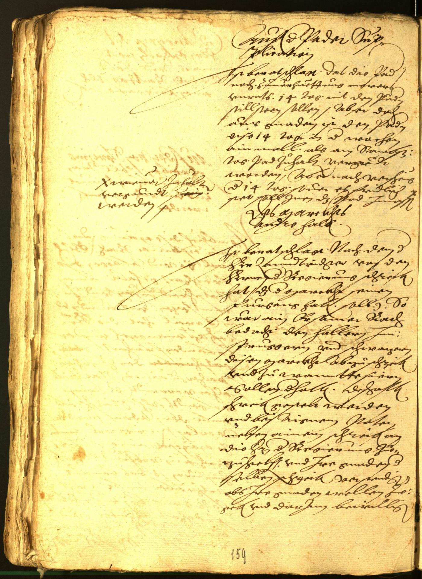 Stadtarchiv Bozen - BOhisto Ratsprotokoll 1564 