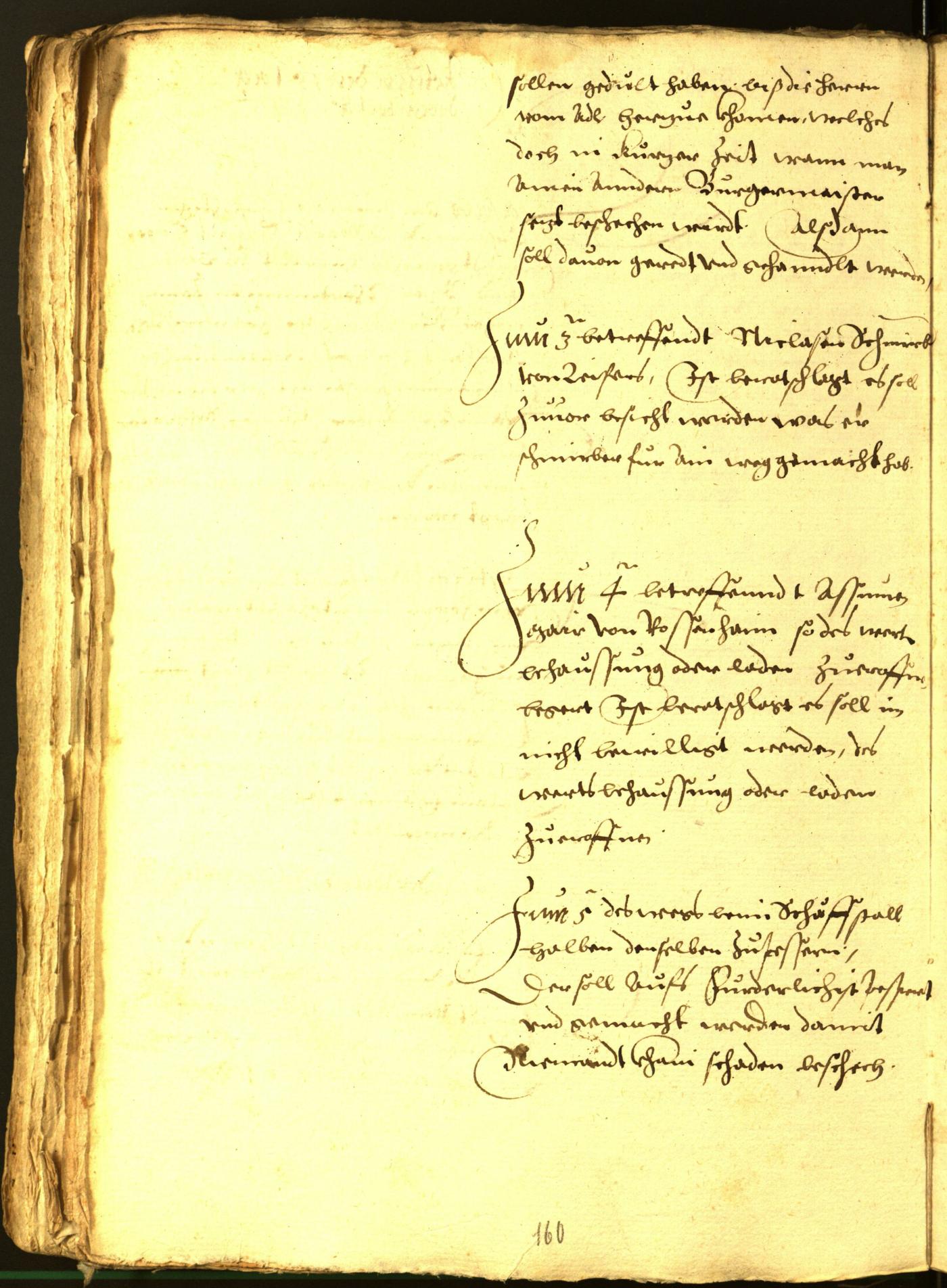 Stadtarchiv Bozen - BOhisto Ratsprotokoll 1564 