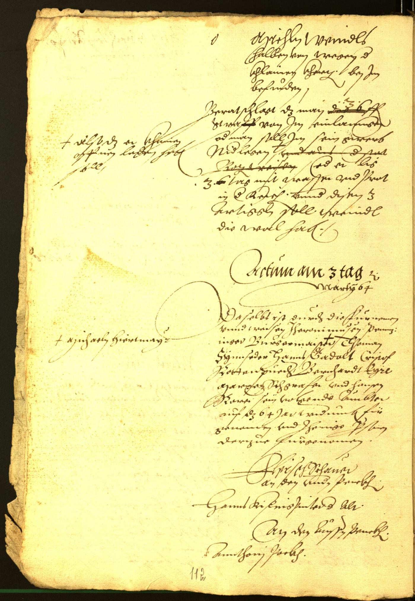 Archivio Storico della Città di Bolzano - BOhisto protocollo consiliare 1564 