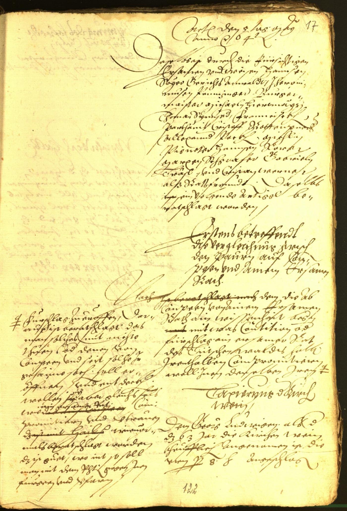 Civic Archives of Bozen-Bolzano - BOhisto Minutes of the council 1564 