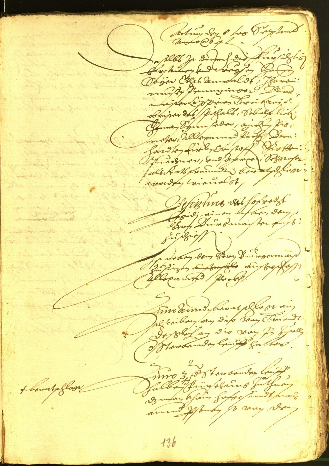 Civic Archives of Bozen-Bolzano - BOhisto Minutes of the council 1564 