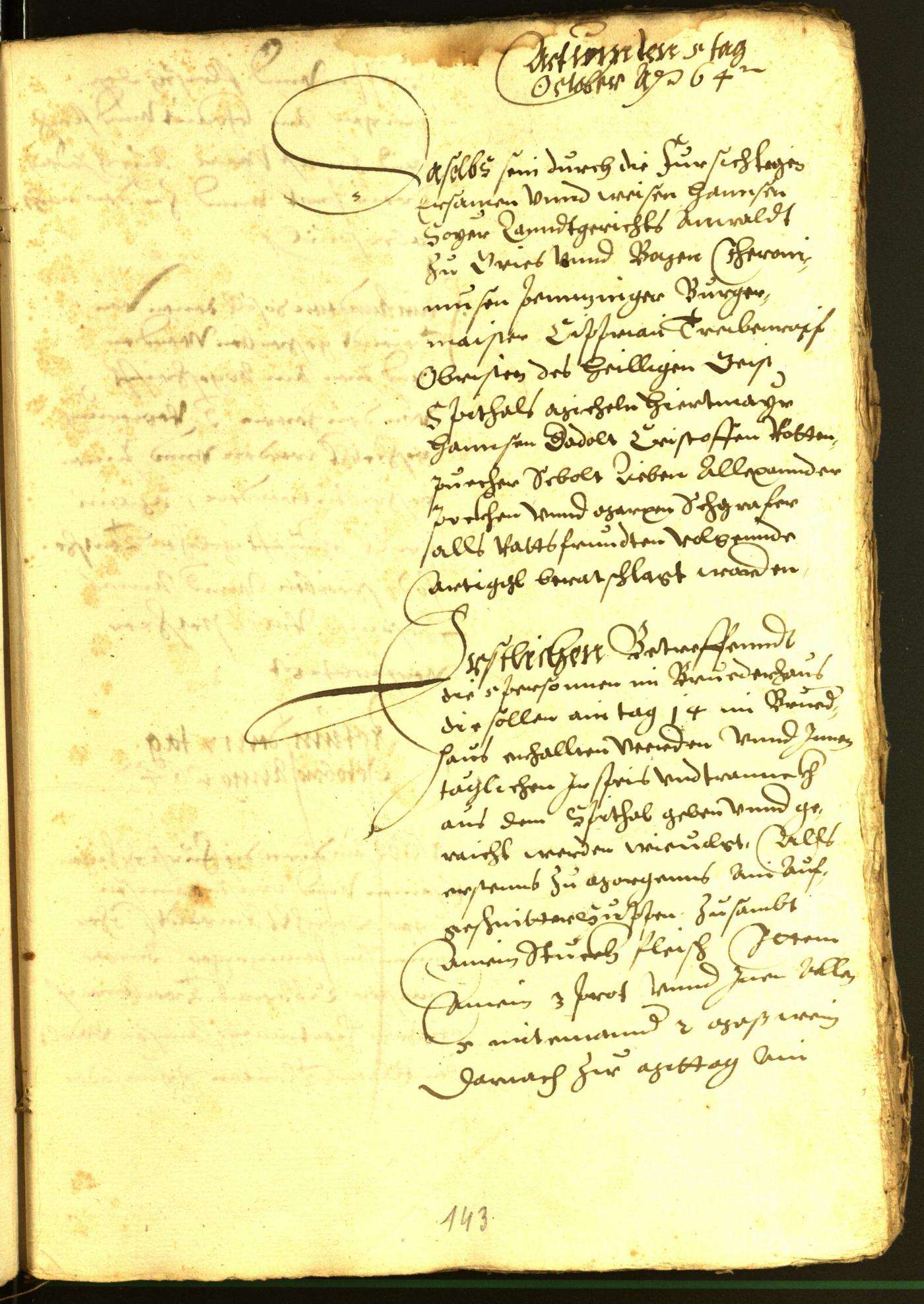 Archivio Storico della Città di Bolzano - BOhisto protocollo consiliare 1564 