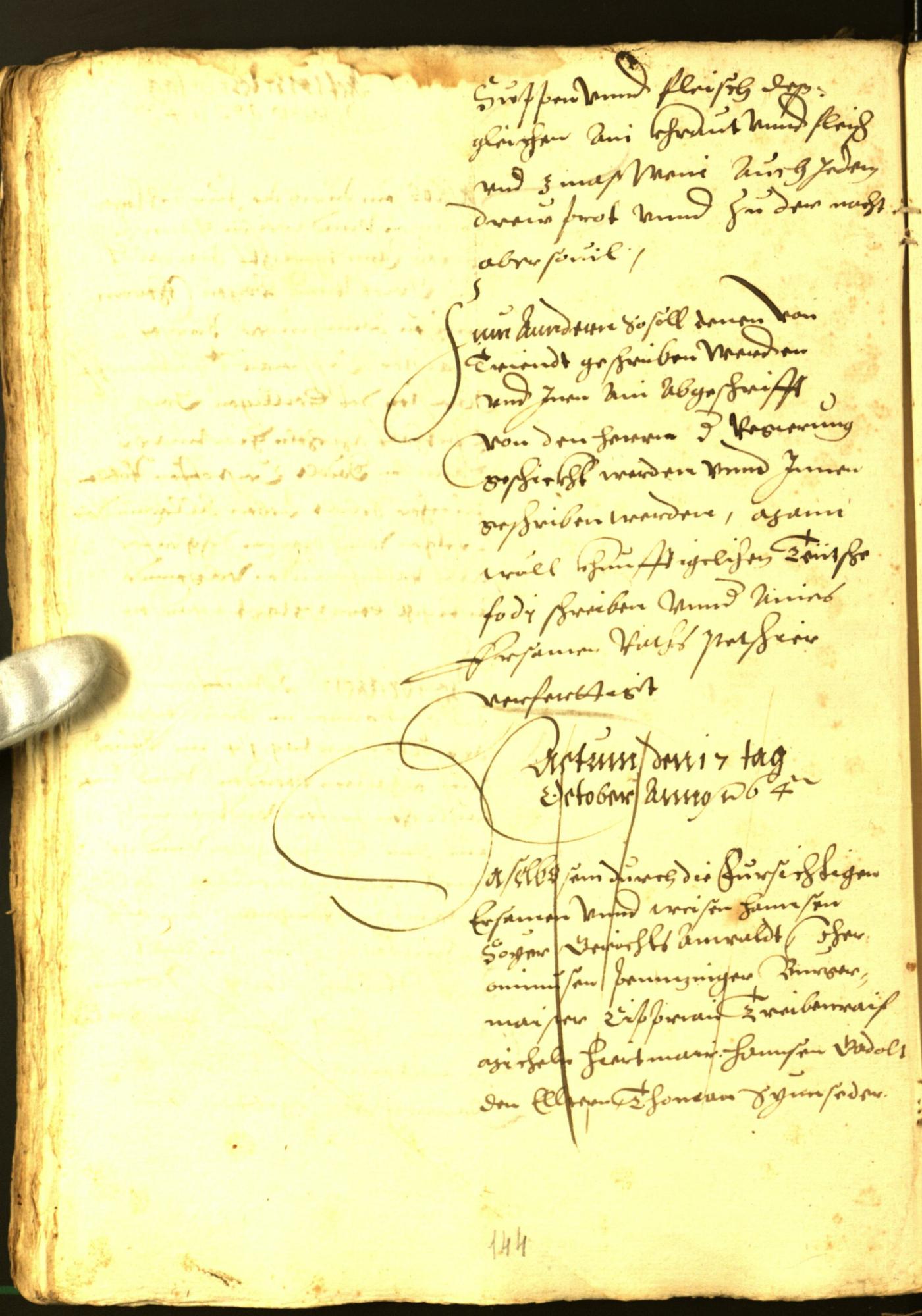 Archivio Storico della Città di Bolzano - BOhisto protocollo consiliare 1564 