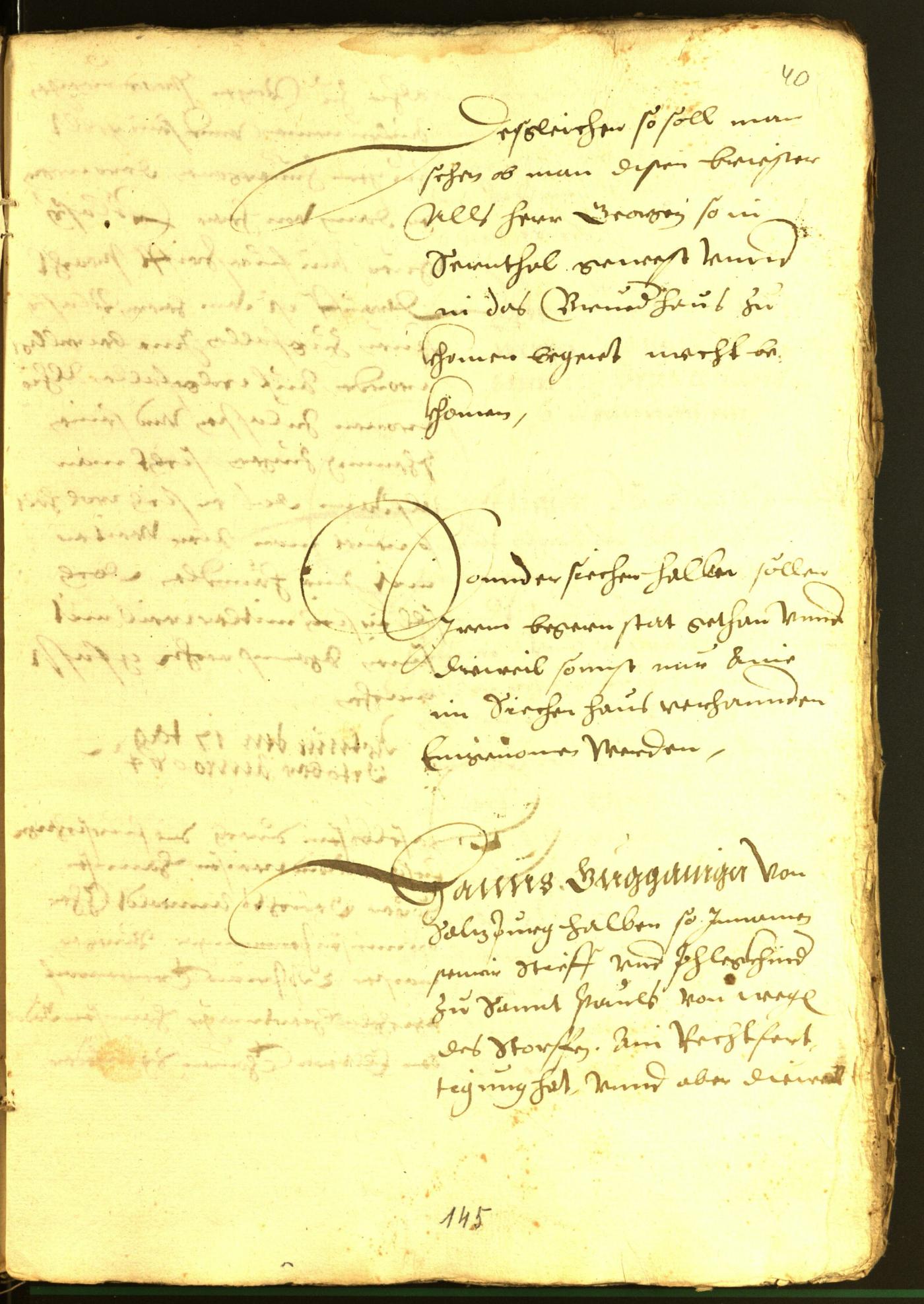 Civic Archives of Bozen-Bolzano - BOhisto Minutes of the council 1564 