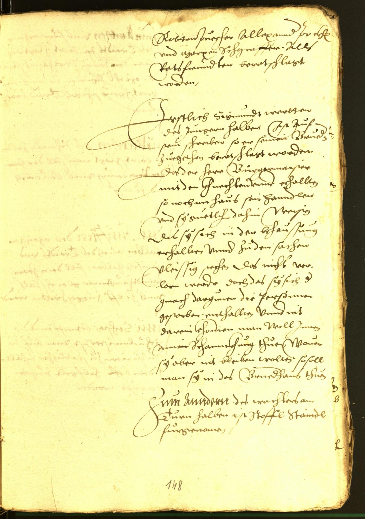 Civic Archives of Bozen-Bolzano - BOhisto Minutes of the council 1564 