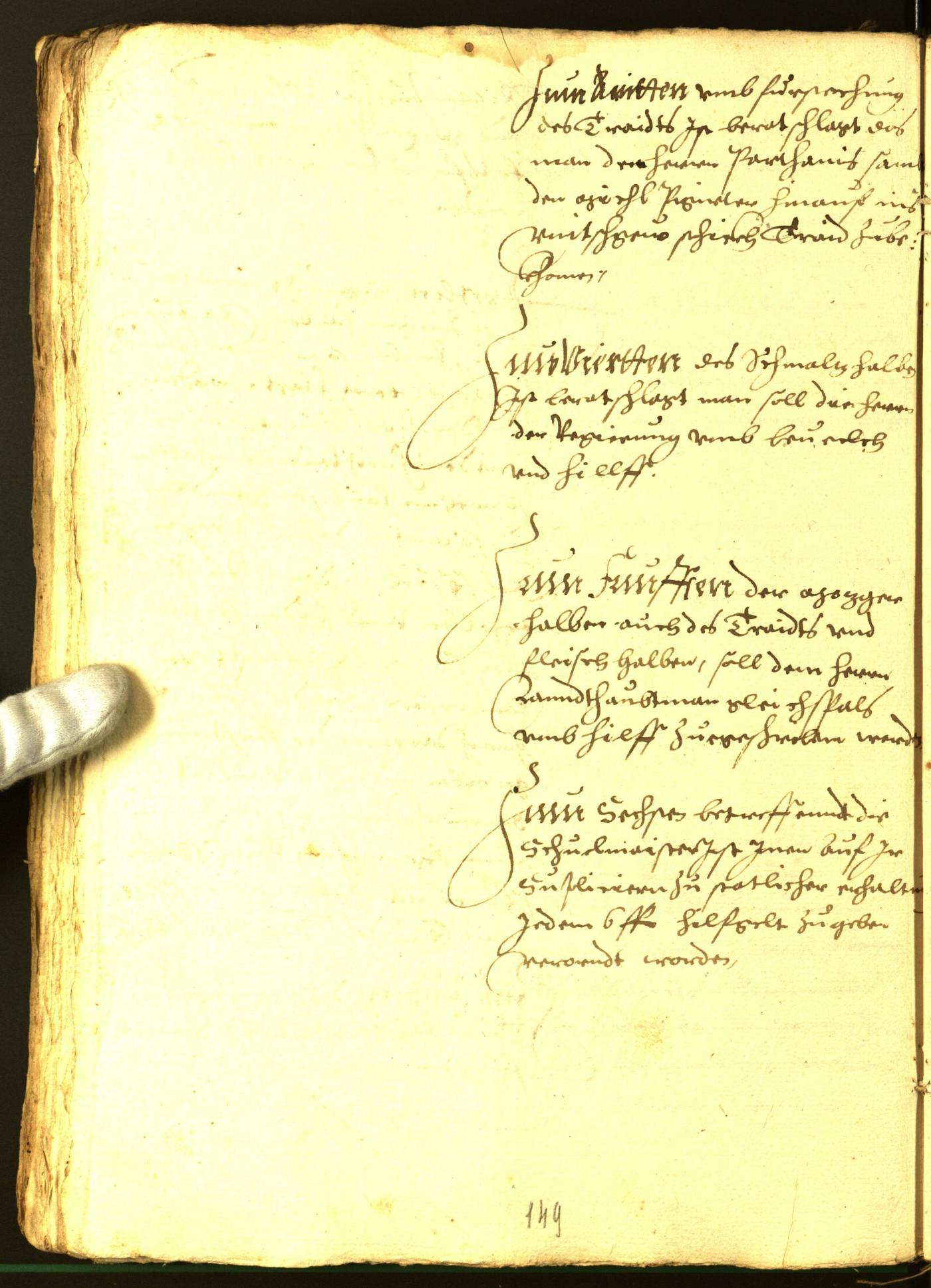 Archivio Storico della Città di Bolzano - BOhisto protocollo consiliare 1564 