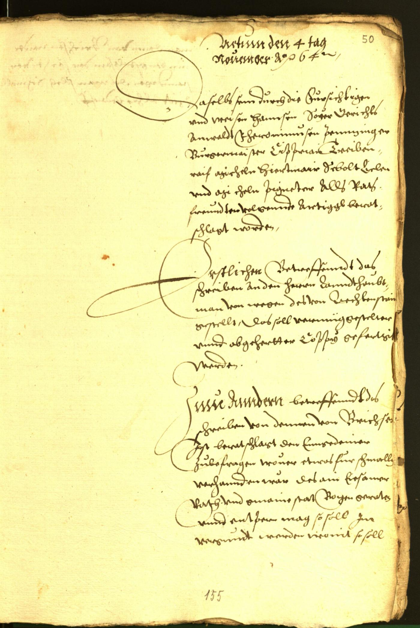 Civic Archives of Bozen-Bolzano - BOhisto Minutes of the council 1564 