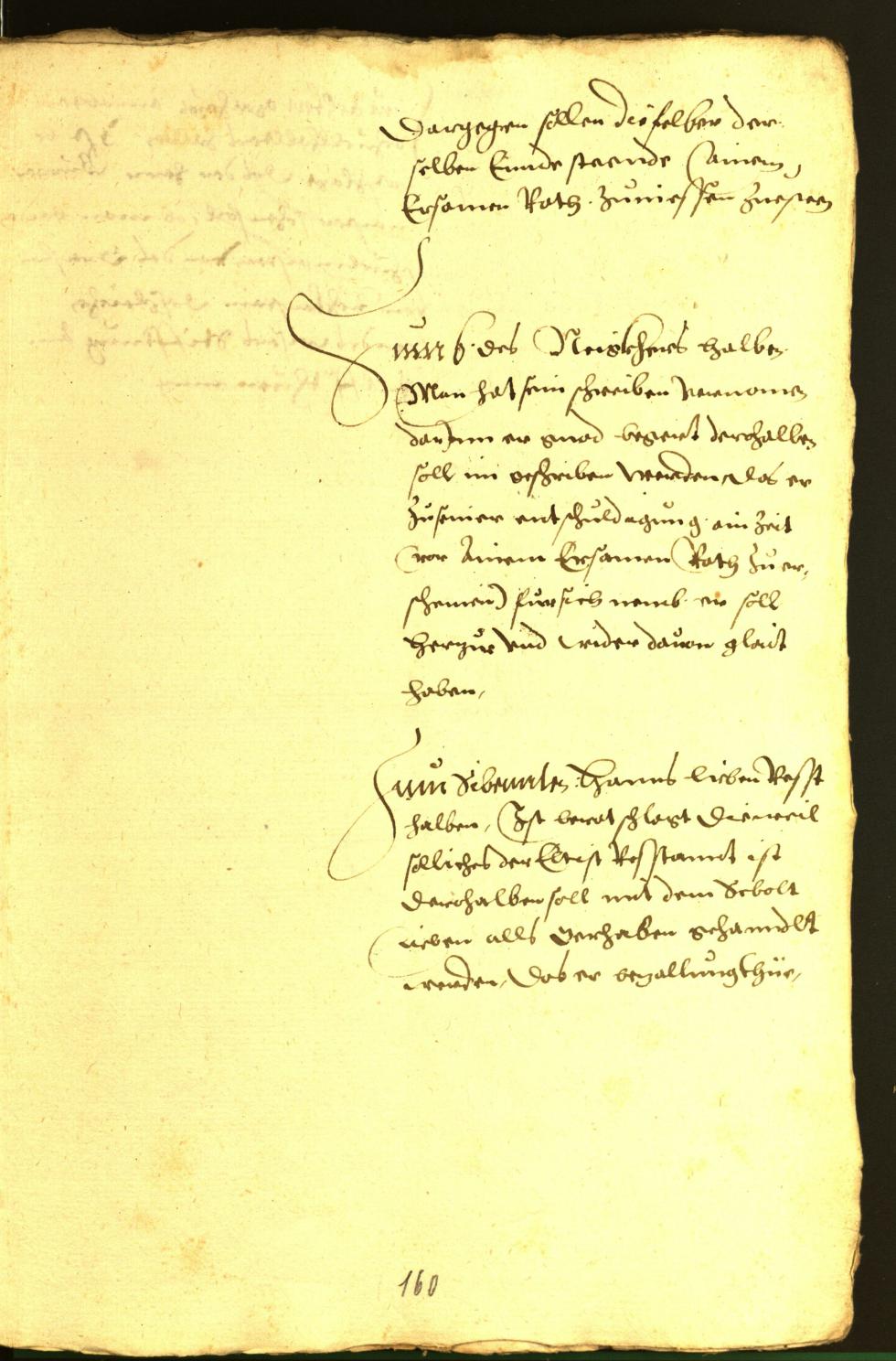 Stadtarchiv Bozen - BOhisto Ratsprotokoll 1564 