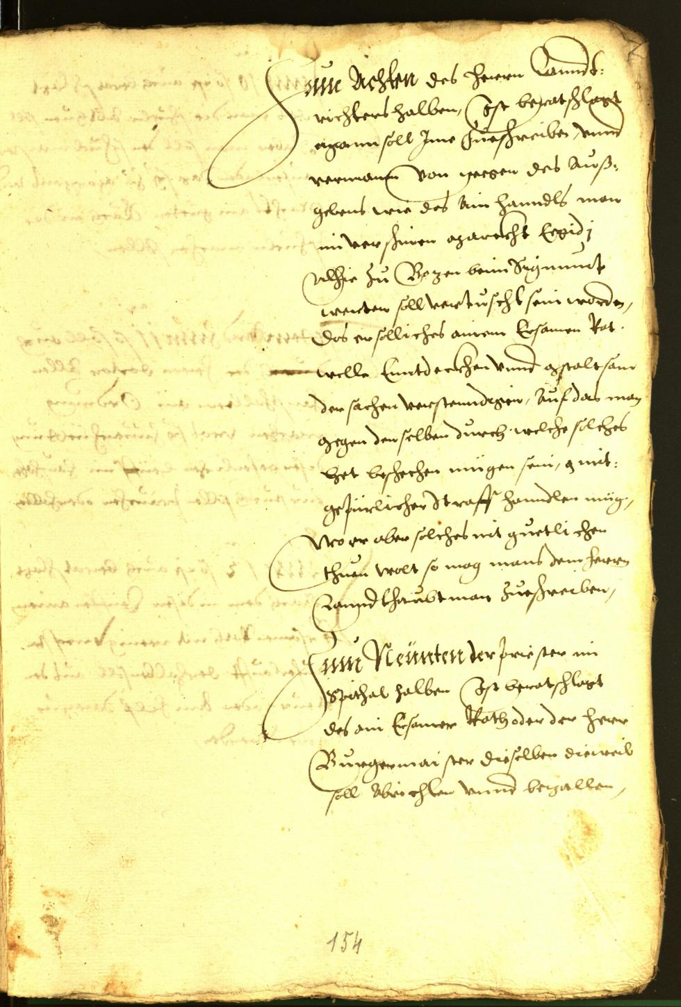 Civic Archives of Bozen-Bolzano - BOhisto Minutes of the council 1564 