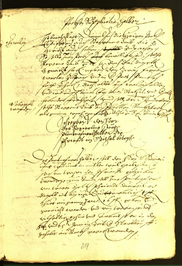 Archivio Storico della Città di Bolzano - BOhisto protocollo consiliare 1565 