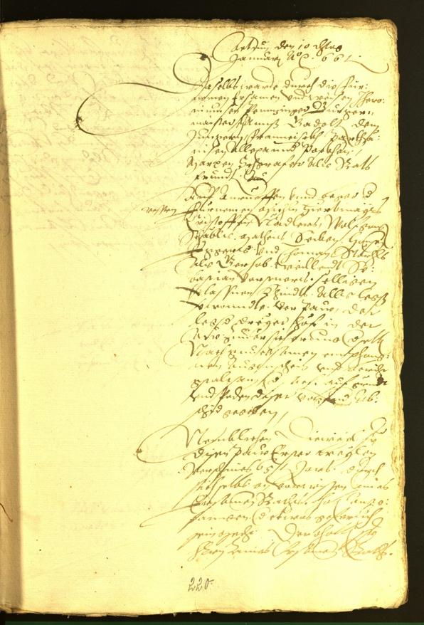 Civic Archives of Bozen-Bolzano - BOhisto Minutes of the council 1565 