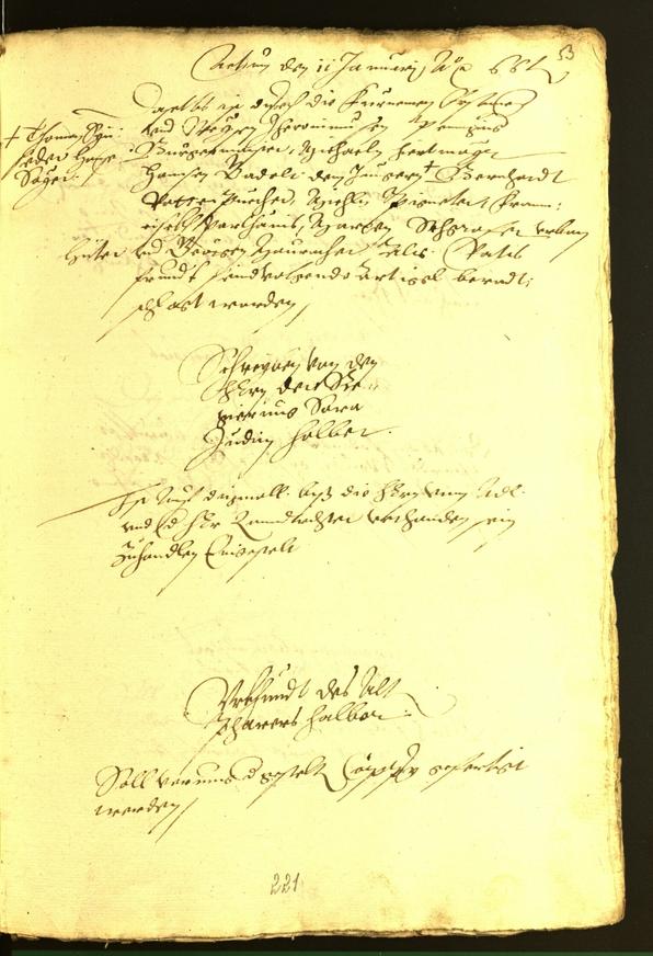 Civic Archives of Bozen-Bolzano - BOhisto Minutes of the council 1565 