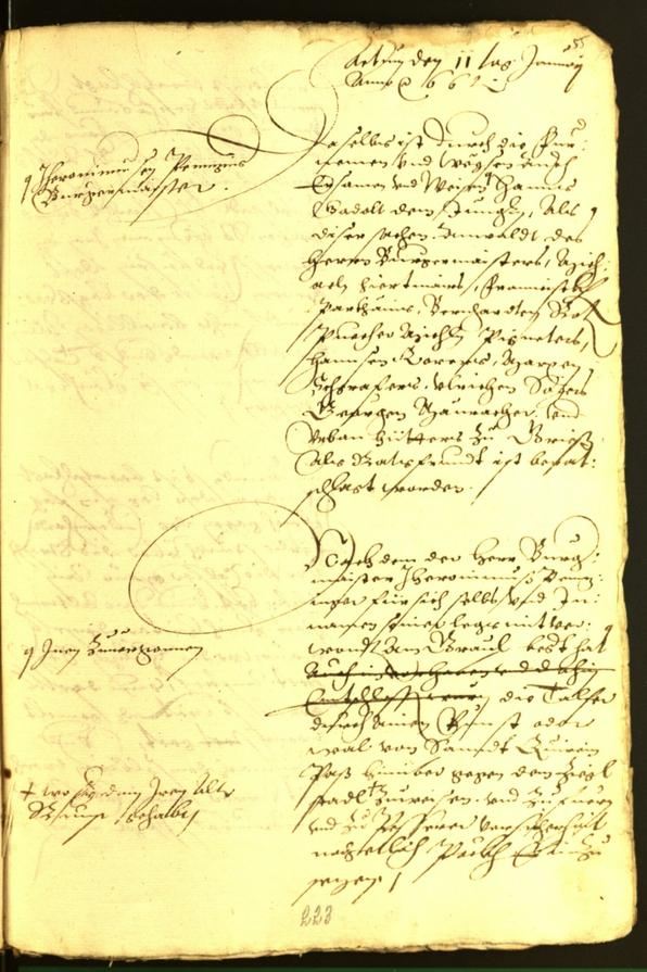 Civic Archives of Bozen-Bolzano - BOhisto Minutes of the council 1565 