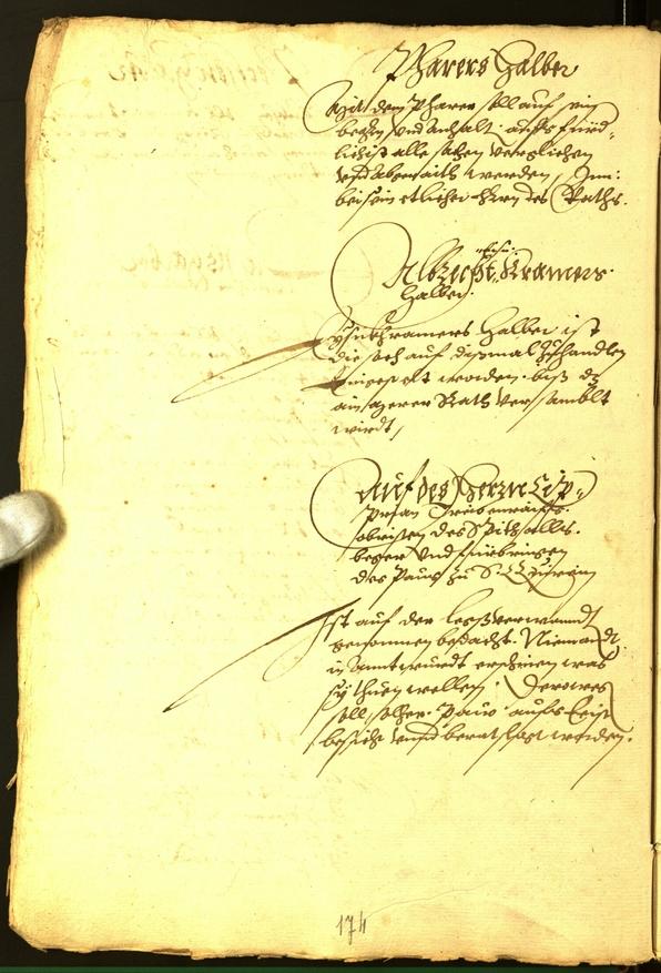 Stadtarchiv Bozen - BOhisto Ratsprotokoll 1565 