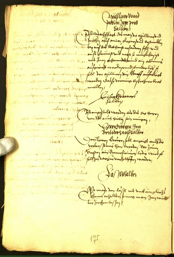 Archivio Storico della Città di Bolzano - BOhisto protocollo consiliare 1565 