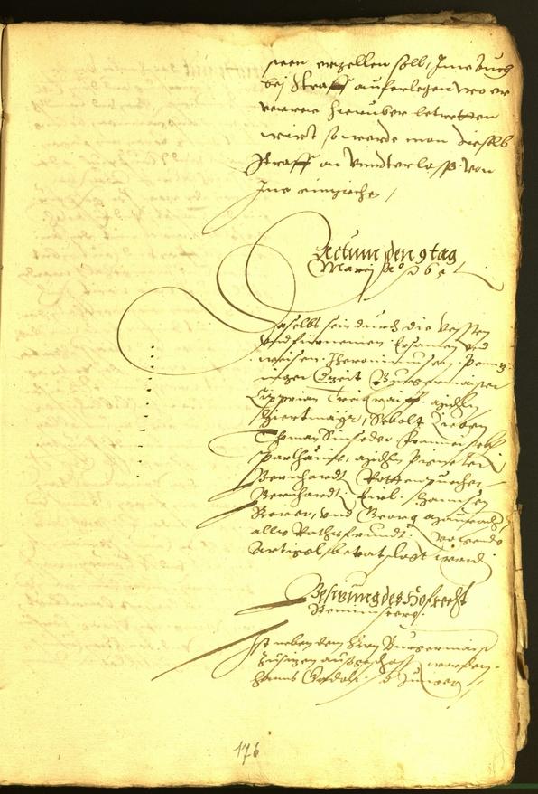 Civic Archives of Bozen-Bolzano - BOhisto Minutes of the council 1565 