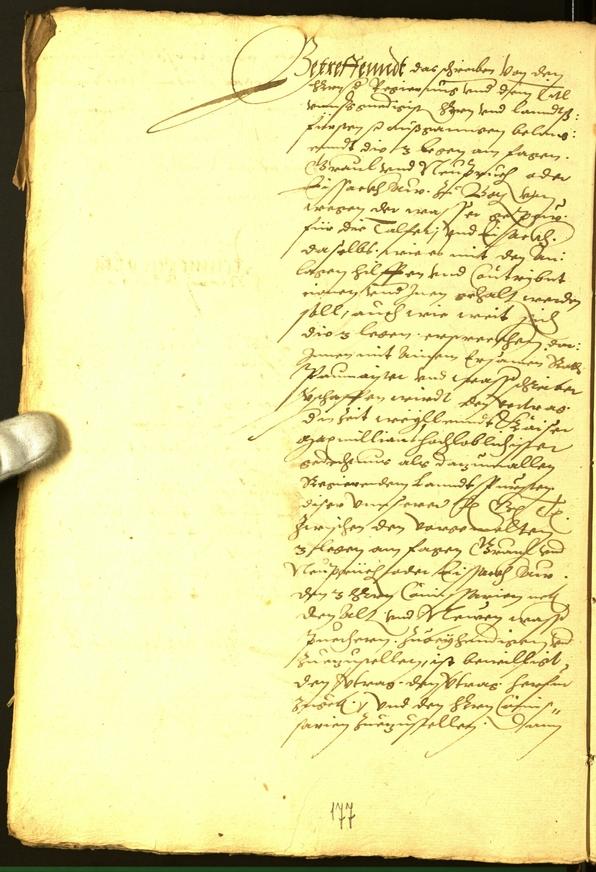 Archivio Storico della Città di Bolzano - BOhisto protocollo consiliare 1565 