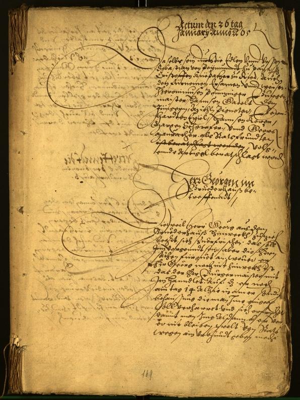 Civic Archives of Bozen-Bolzano - BOhisto Minutes of the council 1565 