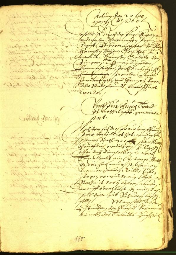 Civic Archives of Bozen-Bolzano - BOhisto Minutes of the council 1565 