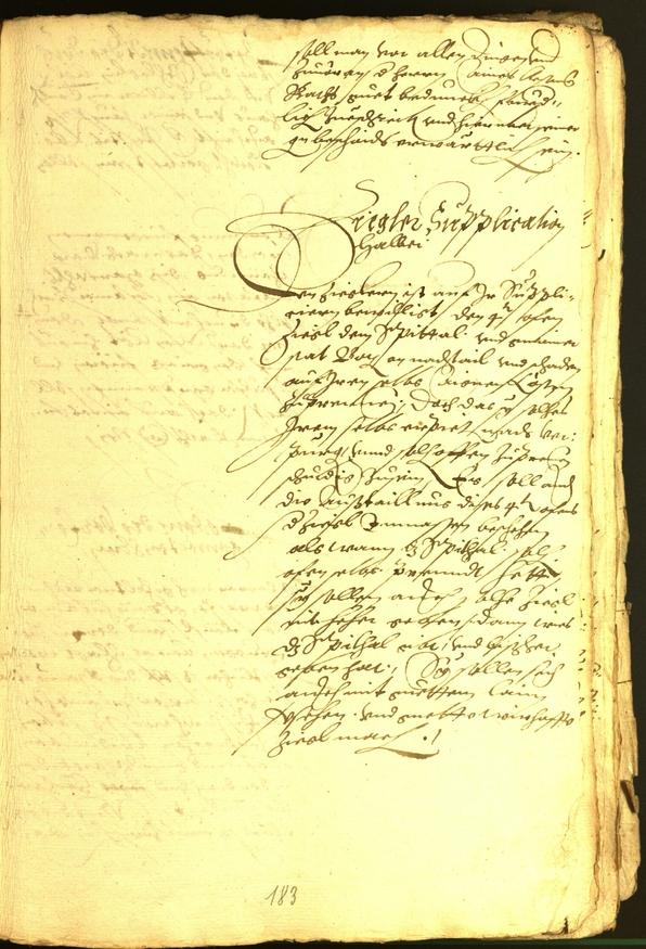 Civic Archives of Bozen-Bolzano - BOhisto Minutes of the council 1565 