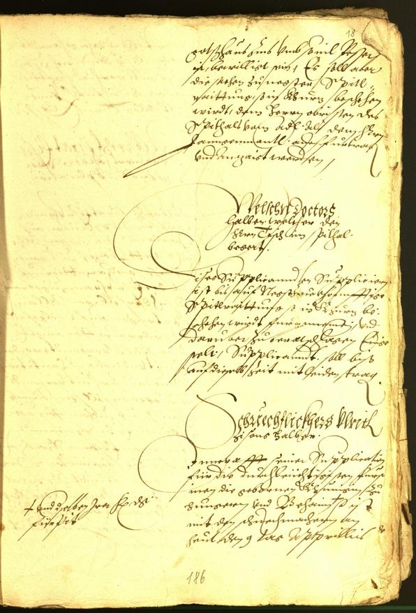 Stadtarchiv Bozen - BOhisto Ratsprotokoll 1565 