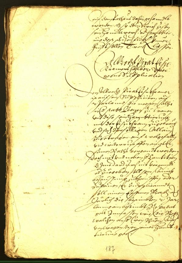 Civic Archives of Bozen-Bolzano - BOhisto Minutes of the council 1565 