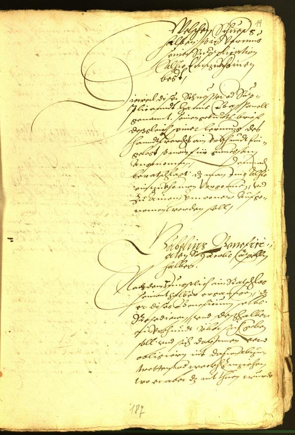 Civic Archives of Bozen-Bolzano - BOhisto Minutes of the council 1565 