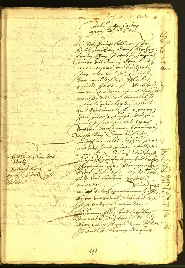 Civic Archives of Bozen-Bolzano - BOhisto Minutes of the council 1565 