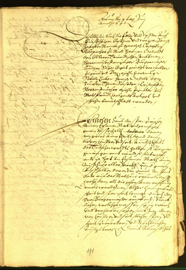 Civic Archives of Bozen-Bolzano - BOhisto Minutes of the council 1565 