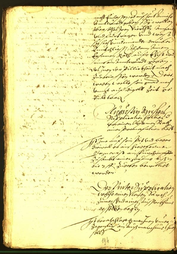 Civic Archives of Bozen-Bolzano - BOhisto Minutes of the council 1565 