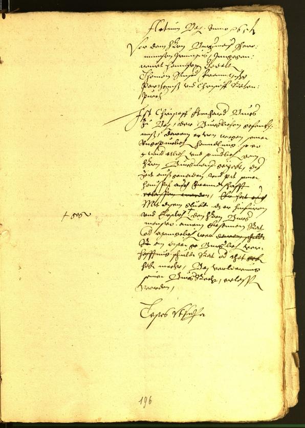 Civic Archives of Bozen-Bolzano - BOhisto Minutes of the council 1565 