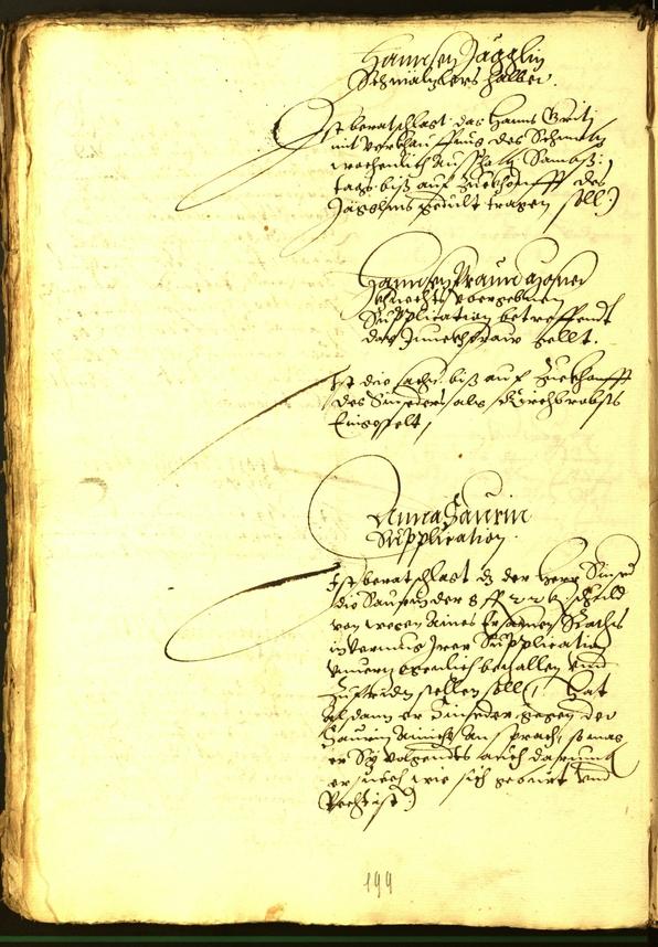 Stadtarchiv Bozen - BOhisto Ratsprotokoll 1565 