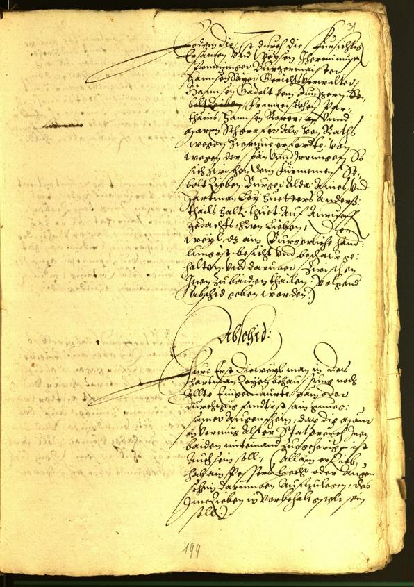 Stadtarchiv Bozen - BOhisto Ratsprotokoll 1565 