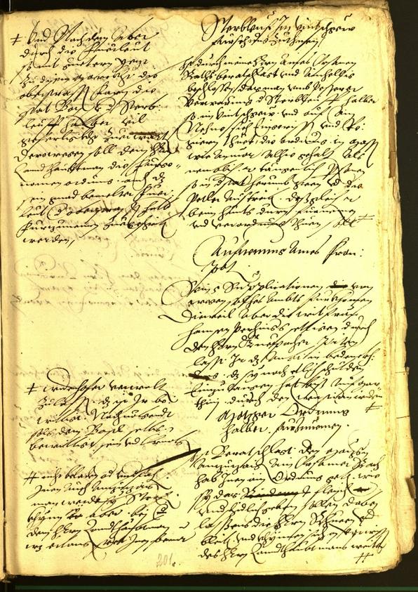 Stadtarchiv Bozen - BOhisto Ratsprotokoll 1565 