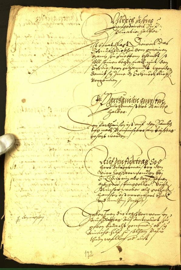 Stadtarchiv Bozen - BOhisto Ratsprotokoll 1565 