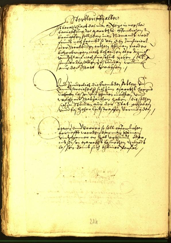 Stadtarchiv Bozen - BOhisto Ratsprotokoll 1565 