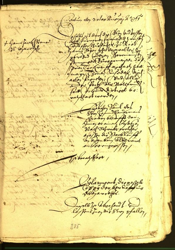 Civic Archives of Bozen-Bolzano - BOhisto Minutes of the council 1565 