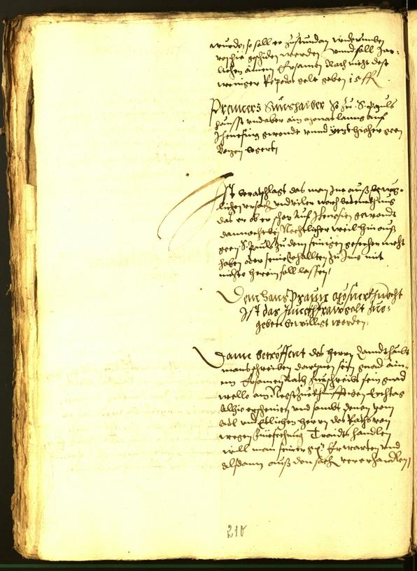 Civic Archives of Bozen-Bolzano - BOhisto Minutes of the council 1565 