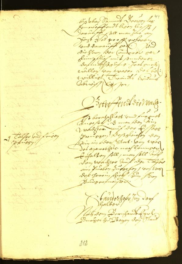 Civic Archives of Bozen-Bolzano - BOhisto Minutes of the council 1565 