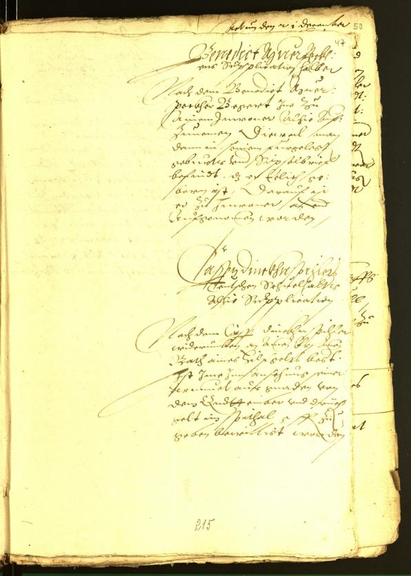 Civic Archives of Bozen-Bolzano - BOhisto Minutes of the council 1565 