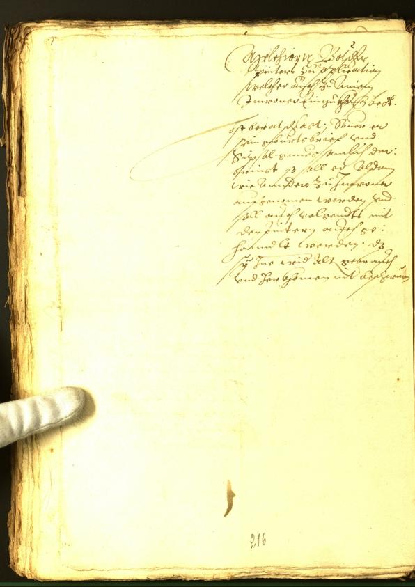 Archivio Storico della Città di Bolzano - BOhisto protocollo consiliare 1565 