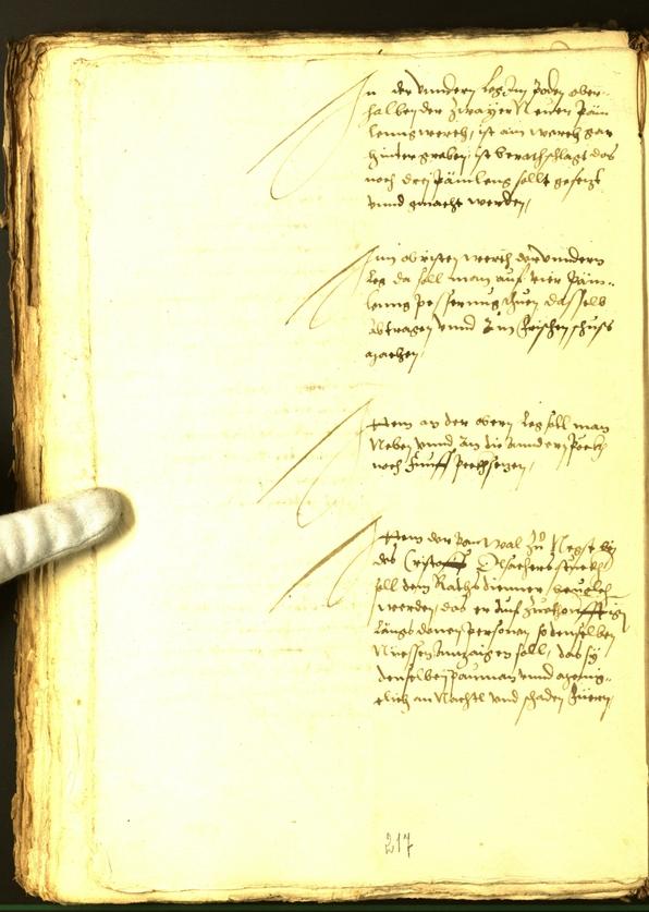 Civic Archives of Bozen-Bolzano - BOhisto Minutes of the council 1565 