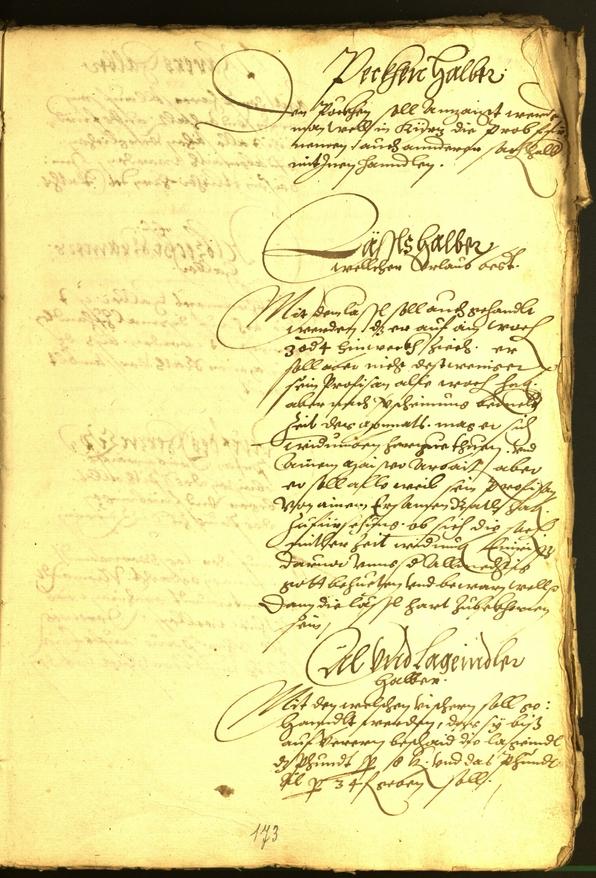 Stadtarchiv Bozen - BOhisto Ratsprotokoll 1565 