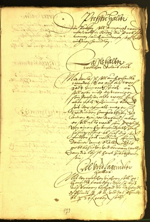 Civic Archives of Bozen-Bolzano - BOhisto Minutes of the council 1565 