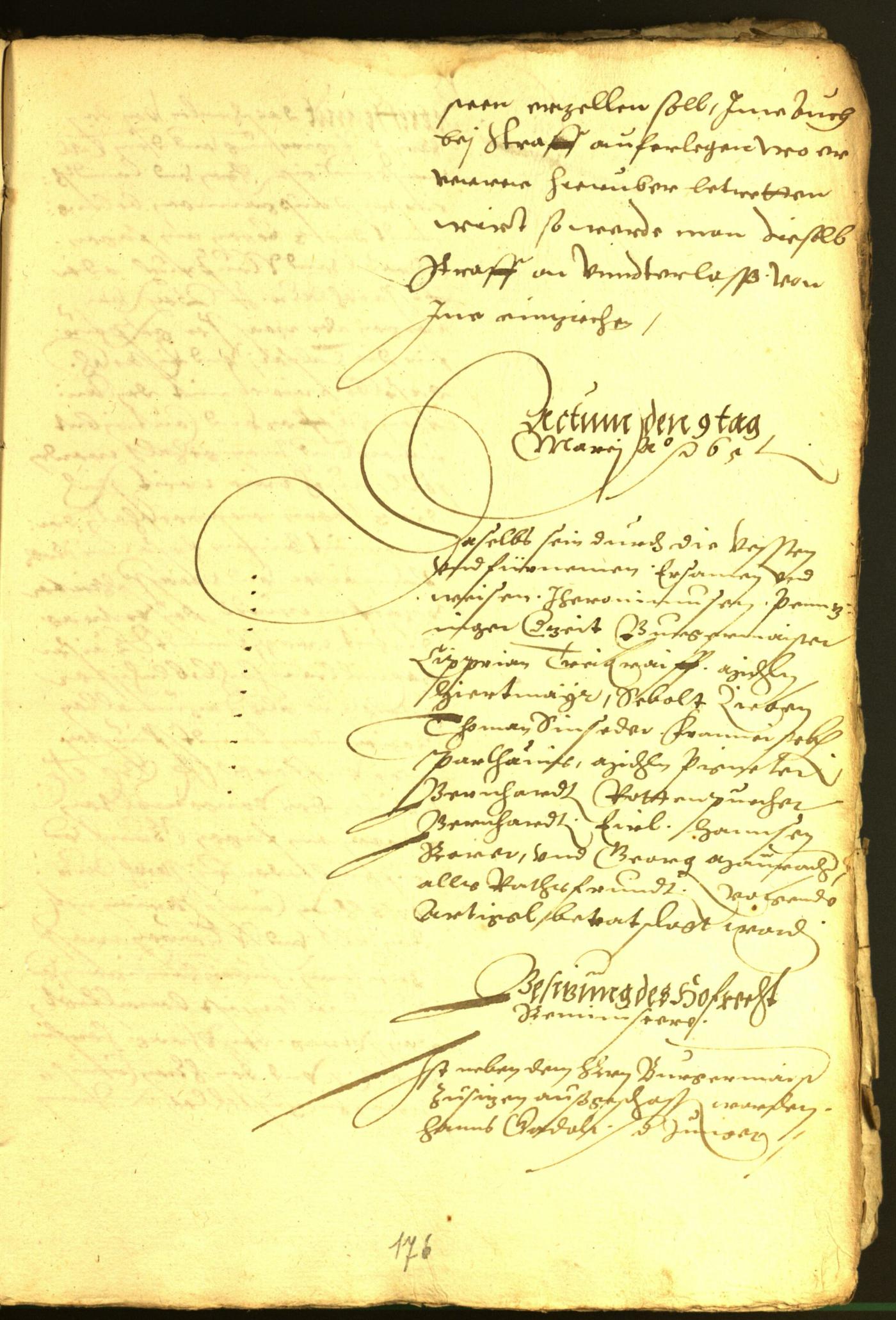 Civic Archives of Bozen-Bolzano - BOhisto Minutes of the council 1565 