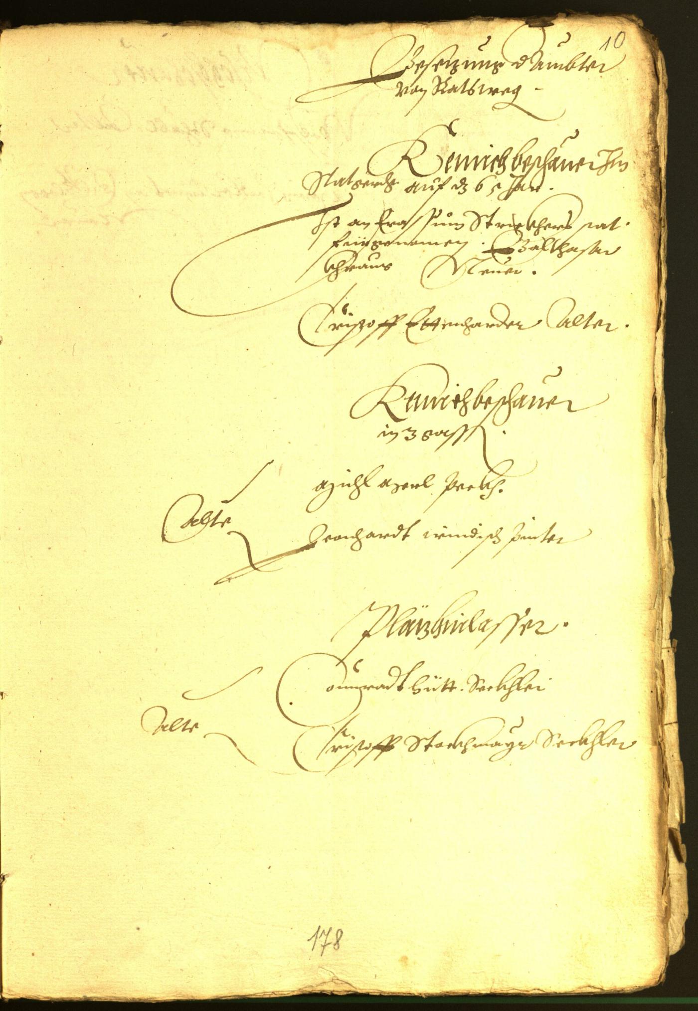 Civic Archives of Bozen-Bolzano - BOhisto Minutes of the council 1565 