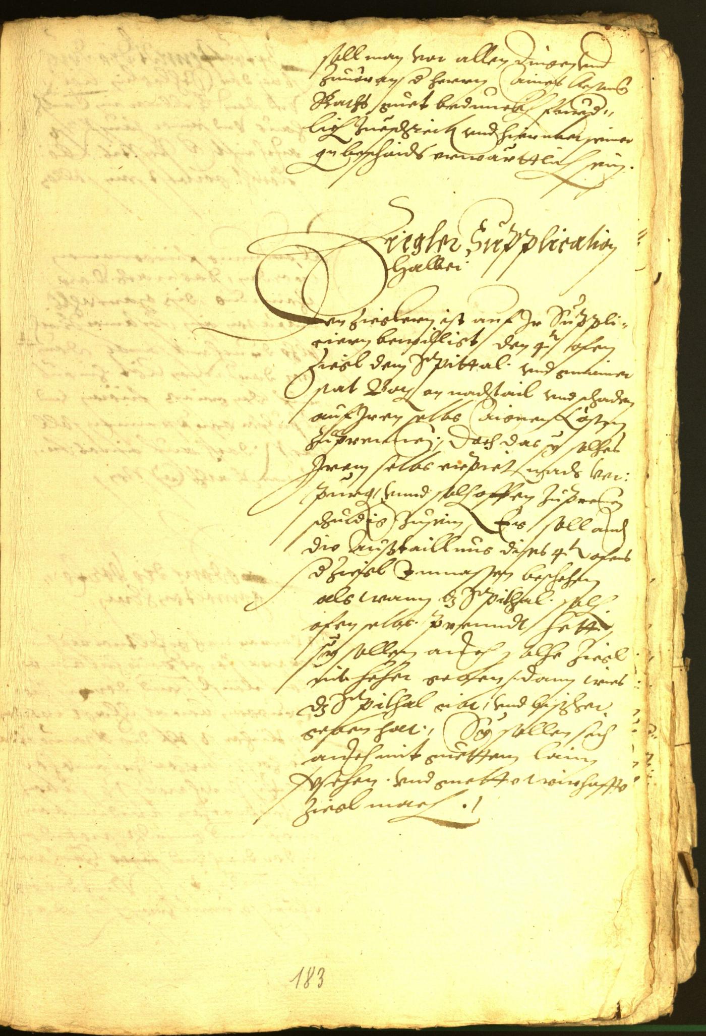 Civic Archives of Bozen-Bolzano - BOhisto Minutes of the council 1565 