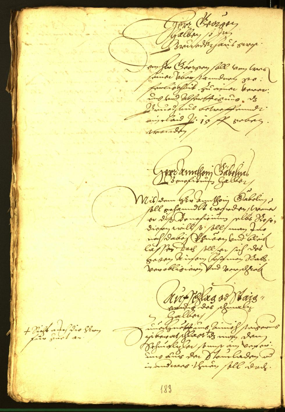 Civic Archives of Bozen-Bolzano - BOhisto Minutes of the council 1565 