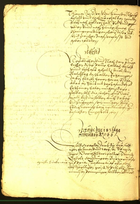 Civic Archives of Bozen-Bolzano - BOhisto Minutes of the council 1566 