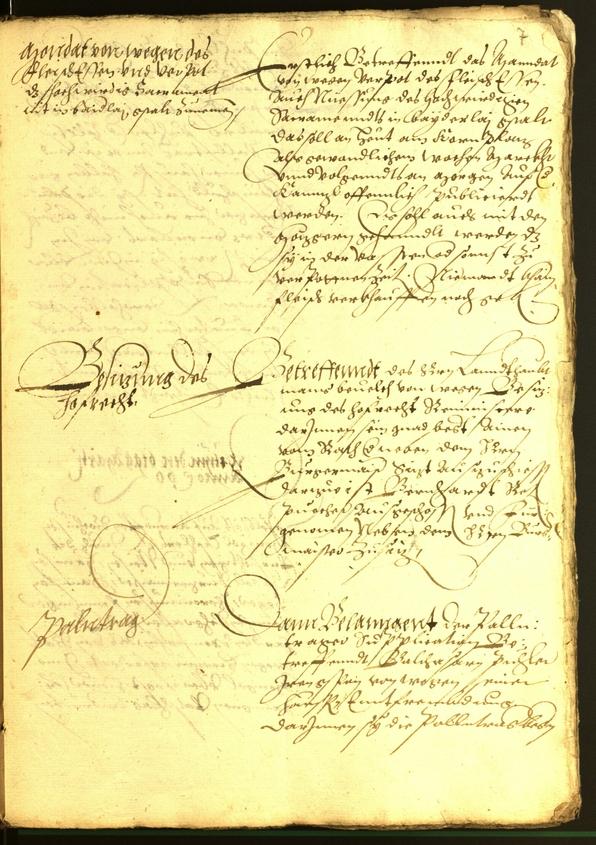 Civic Archives of Bozen-Bolzano - BOhisto Minutes of the council 1566 